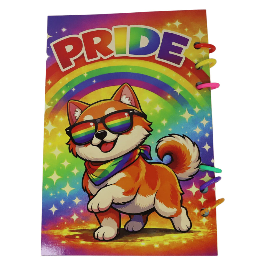 PRIDE notebook full cover