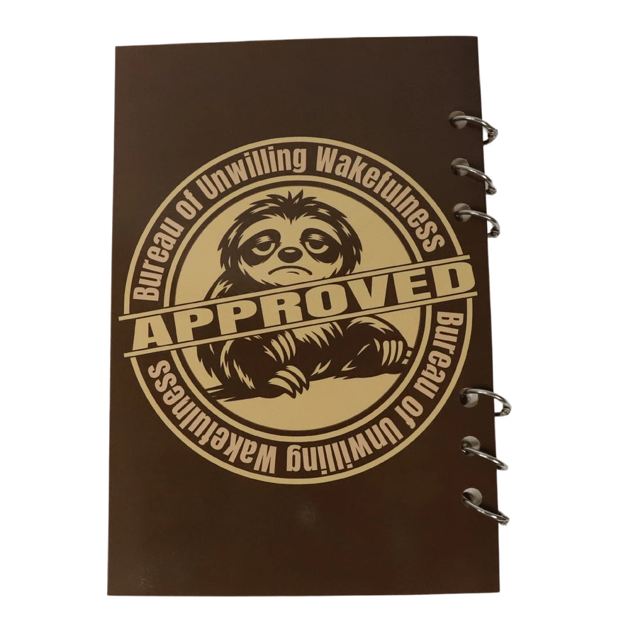 I'm Awake & I Hate It notebook full cover
