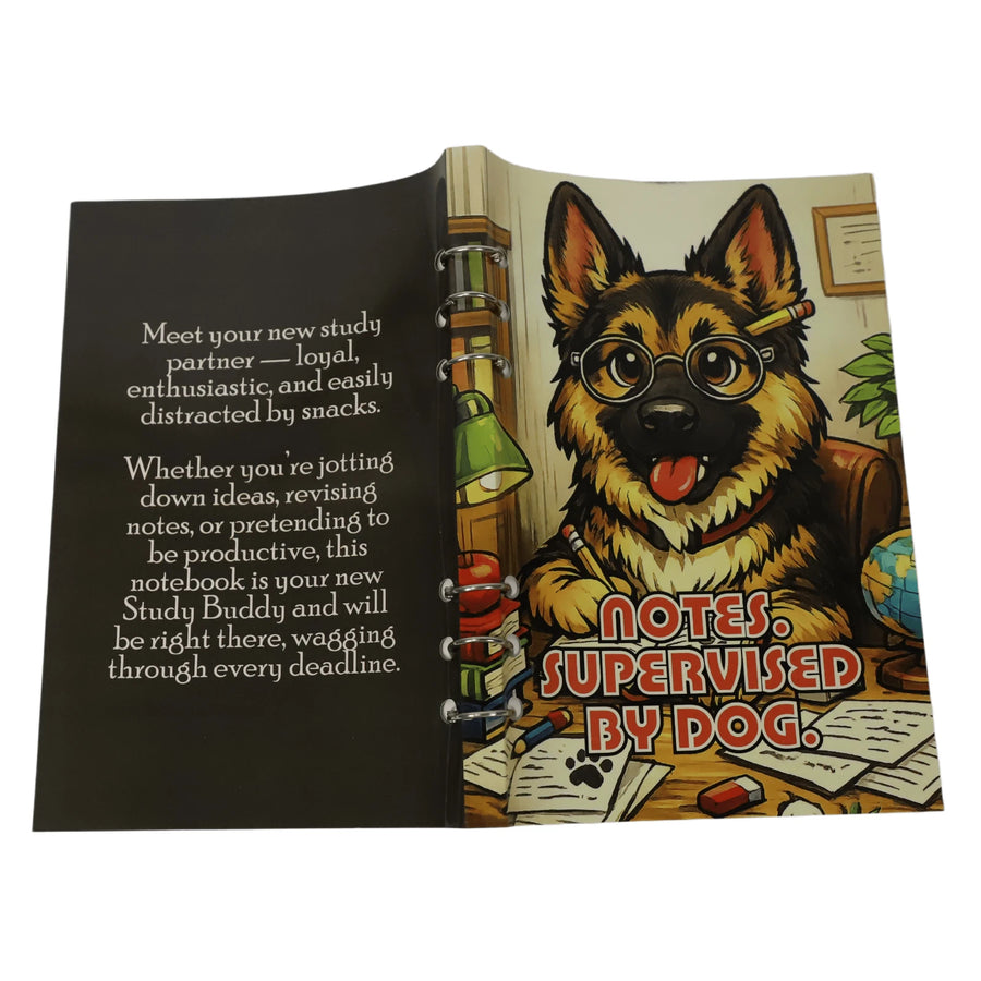 Notes Supervised by Dog back cover