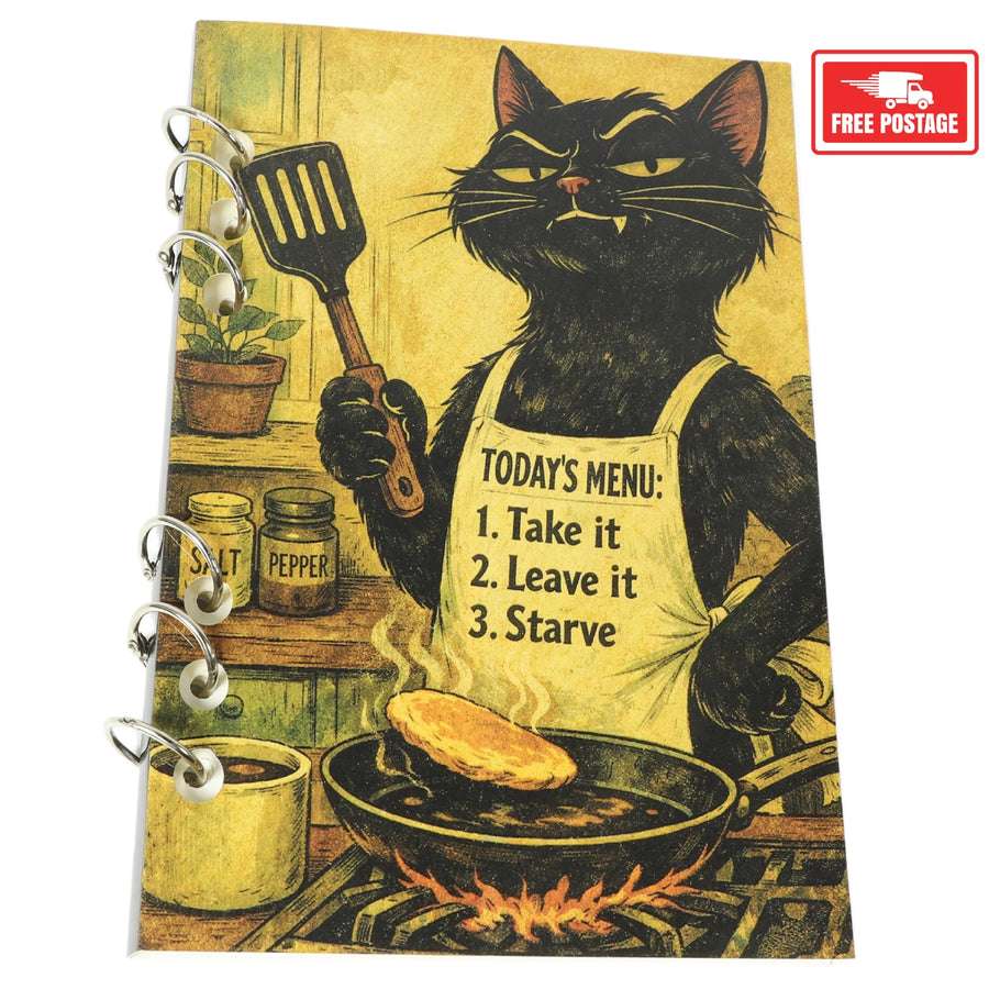 Take It, Leave It, or Starve notebook cover