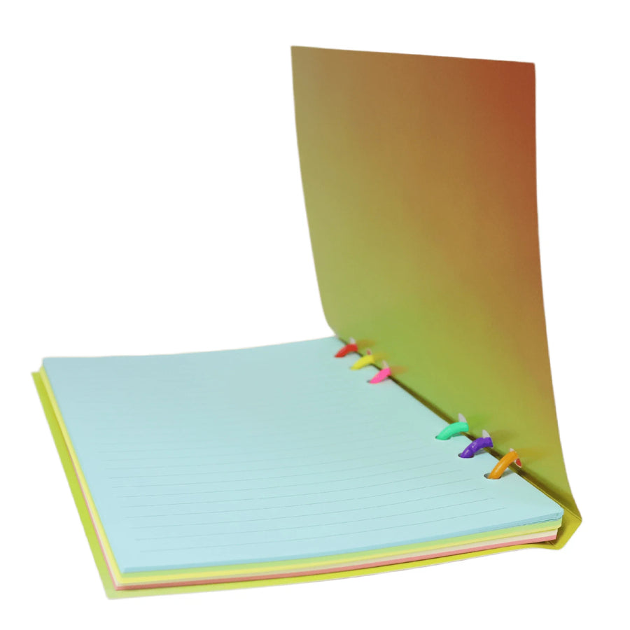 PRIDE notebook pages