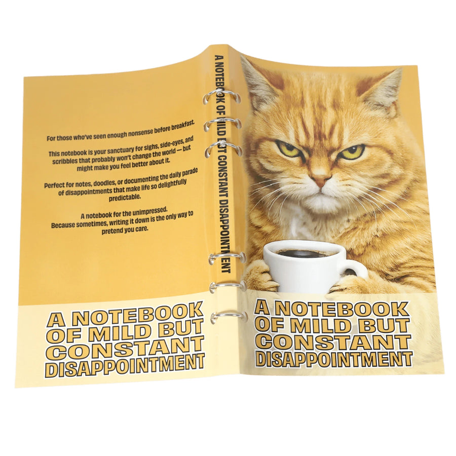 A Notebook of Mild but Constant Disappointment detail