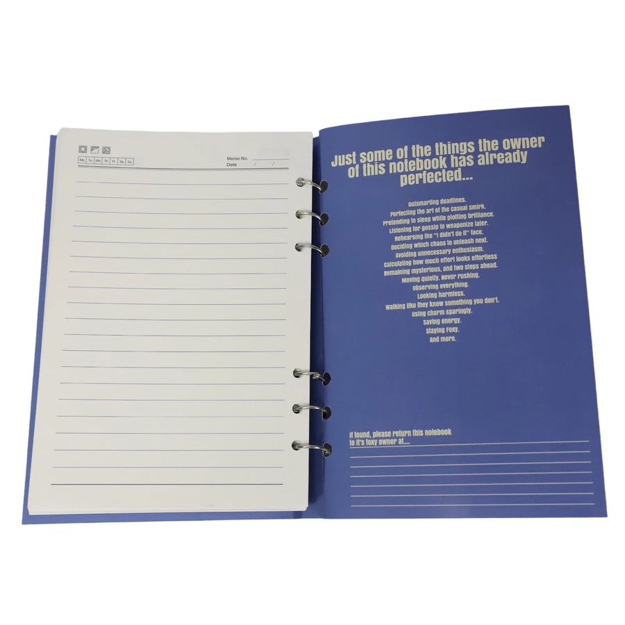 Stay Foxy notebook full cover
