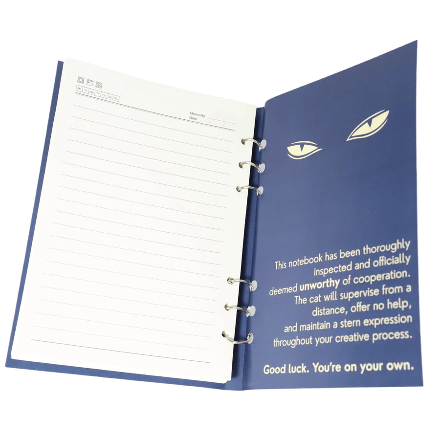 This Notebook Contains Zero Cooperation back cover