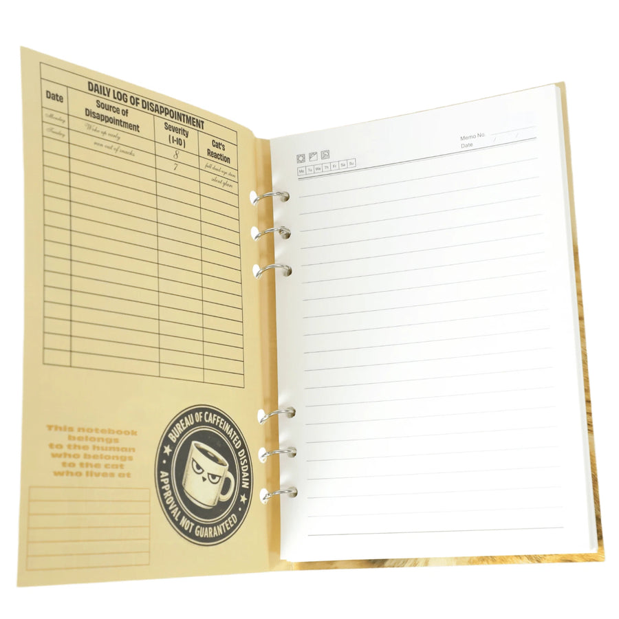 A Notebook of Mild but Constant Disappointment full cover