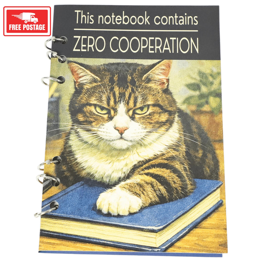 This Notebook Contains Zero Cooperation cover