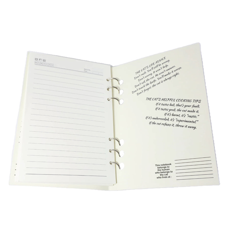 Documenting My Mistakes notebook back cover